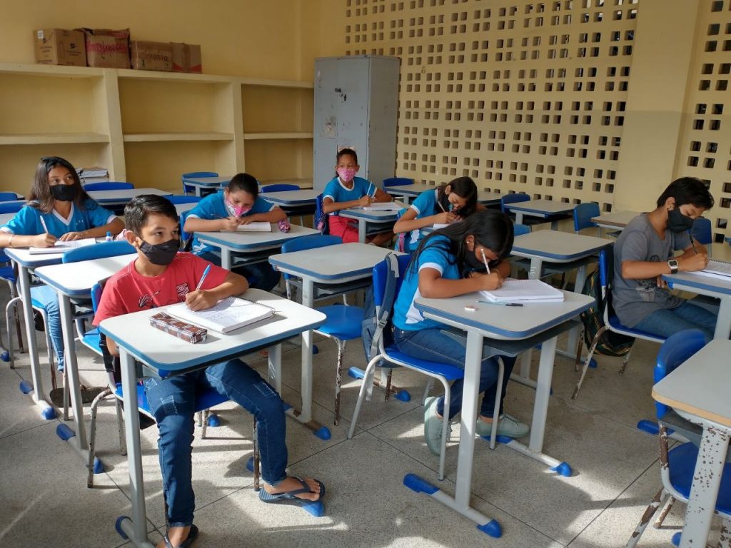 Após dois anos de pandemia, a Semec realizou formações com professores para as escolas realizarem uma diagnose do ensino-aprendizagem dos estudantes para o nivelamento.