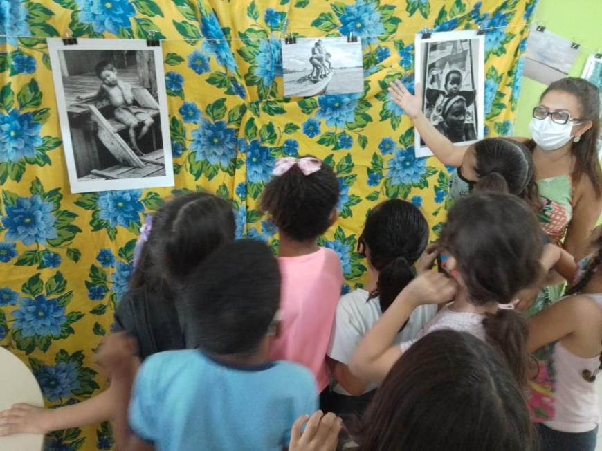 Crianças do 1º ao 5º ano ao olhar as fotografias associaram a momentos da vida delas