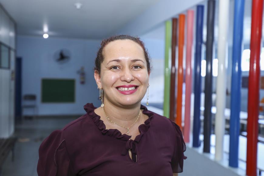 A diretora da UEI Wilson Bahia, Maria Paula da Silva, disse que são mantidos os cuidados.