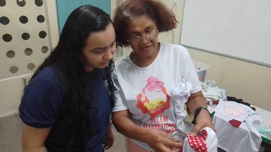 Esta é a oitava oficina ofertada para os estudantes da rede municipal de ensino de Belém.