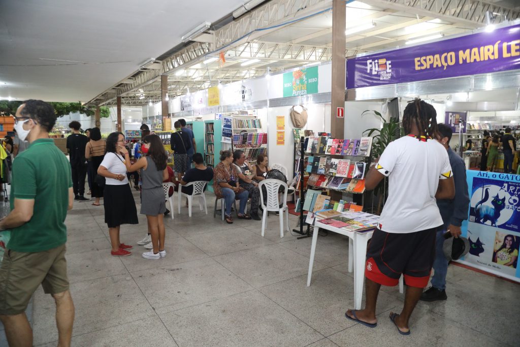A Festa Literária faz parte da I Bienal de Artes de Belém, e seguira até o dia 23 de setembro. Foto: Marcos Barbosa