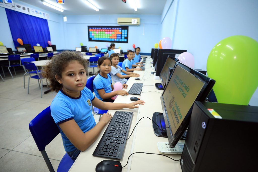A escola reinaugurada vai atender 556 estudantes do Jardim II da Educação Infantil até o 5º ano do Ensino Fundamental, sendo 14 estudantes com deficiência.Foto: Mácio Ferreira