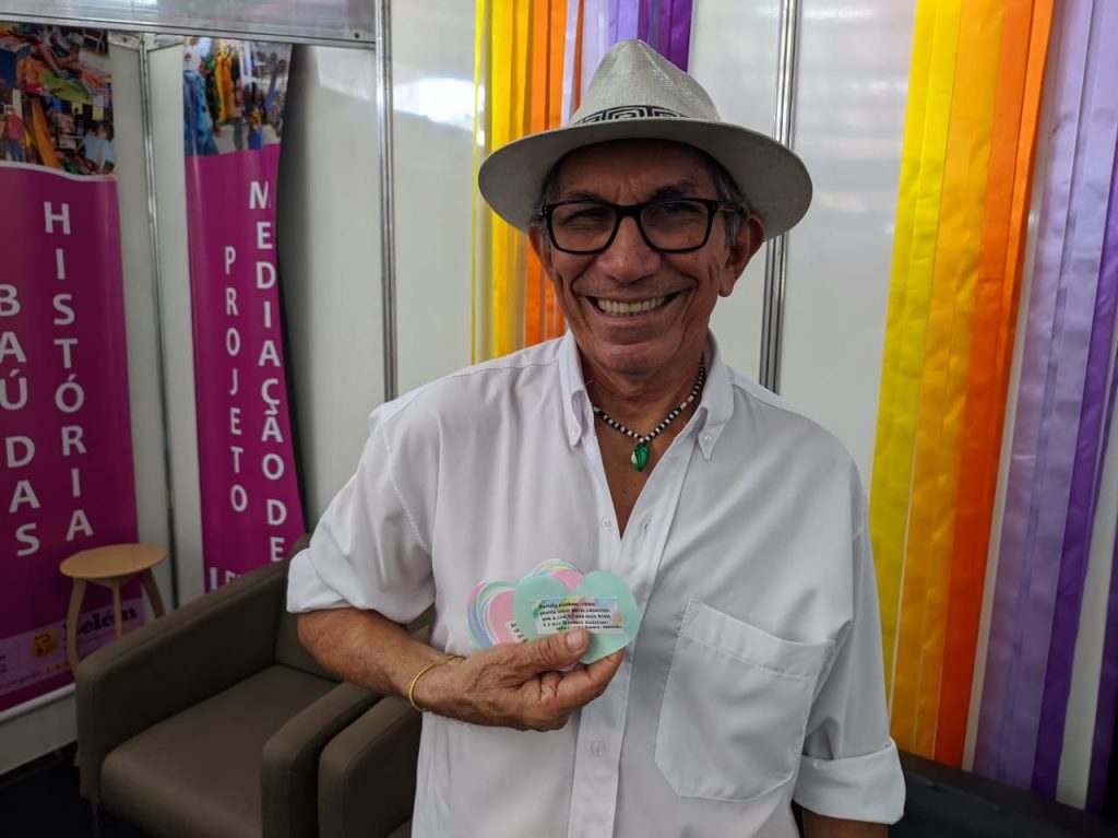 Escritor paraense Antonio Juraci, o grande homenageado desta terça-feira, 20, na Flibe. Foto: Leandro Müller
