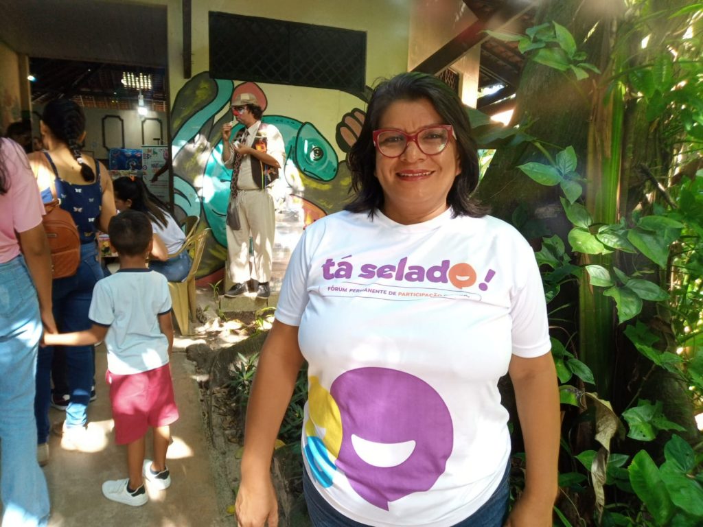 Jane Cabral, coordenadora do Tá selado.