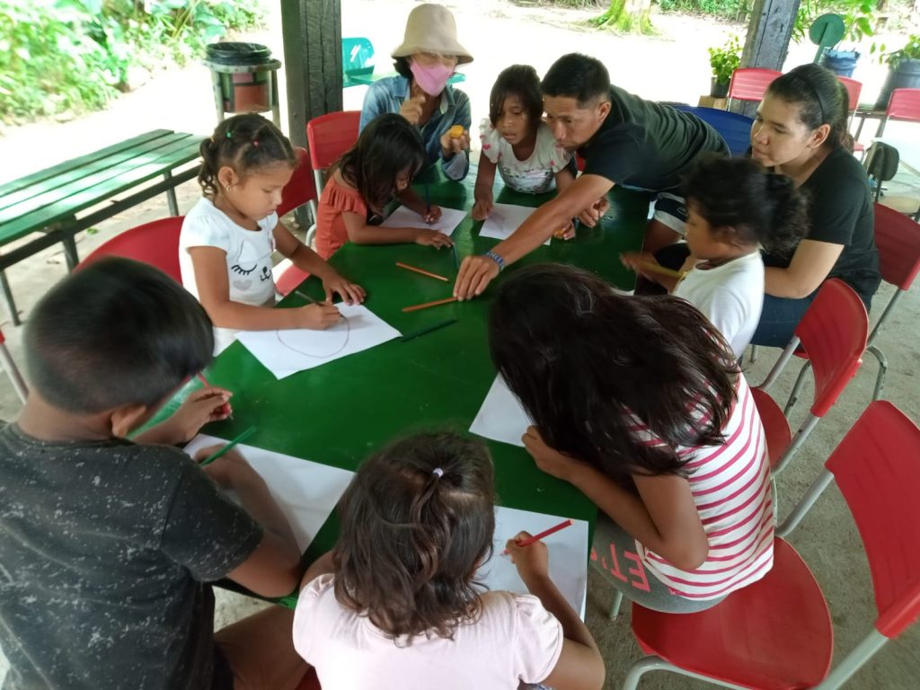 A educação do grupo indígena Warao em Belem visa a interação com a natureza