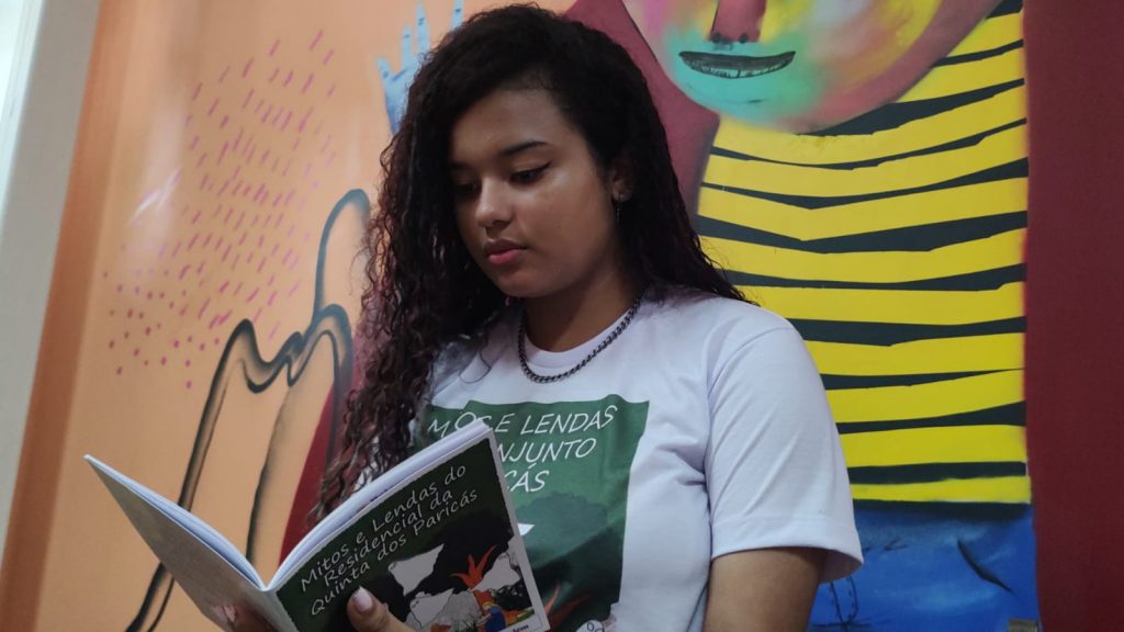 No livro “Sophia gosta de...” a pequena autora Grazielle Sophia Lopes Eufrásia, de 9 anos, se inspirou numa viagem com a família ao Maranhão