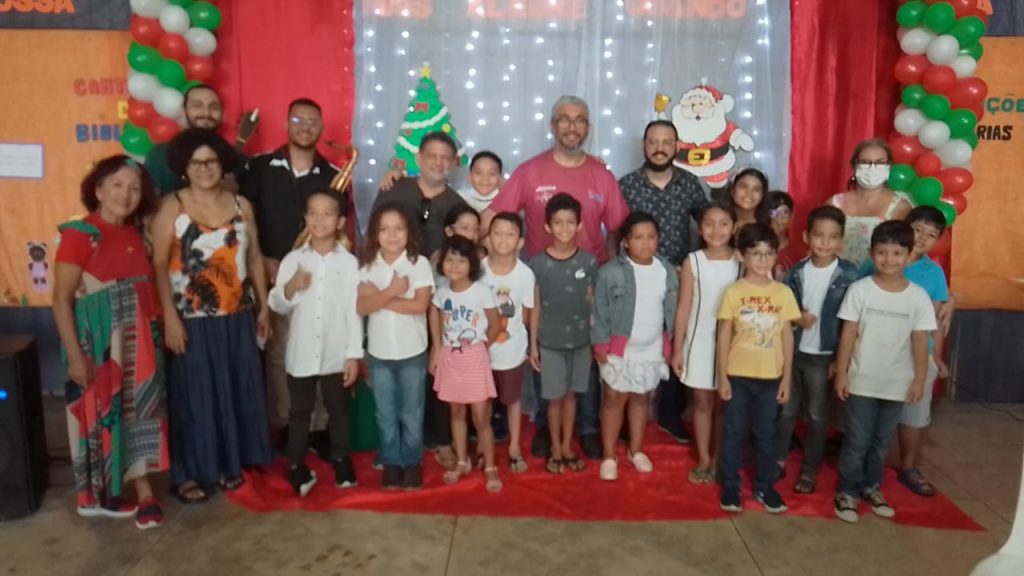 A intenção é atender 300 crianças da rede municipal no bairro do Bengui a partir de janeiro de 2023 para em junho apresentar um belo recital.
