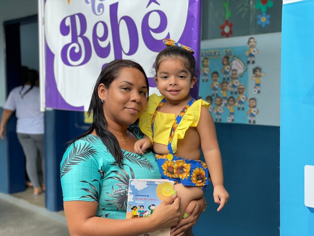 A empreendedora Izabela Silva, mãe da pequena Daniela, de 2 anos, aprovou a iniciativa