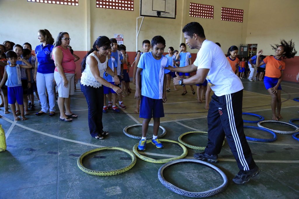 Atividades físicas e cognitivas fazem parte da educação integral (e integrada) garantidas pela Prefeitura de Belém