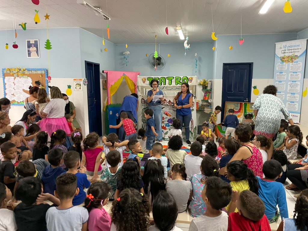 Lançamento da Semana do Bebê 2022 na Escola Municipal de Educação Infantil (EMEI) Venuzina: desenvolvimento infantil integral
