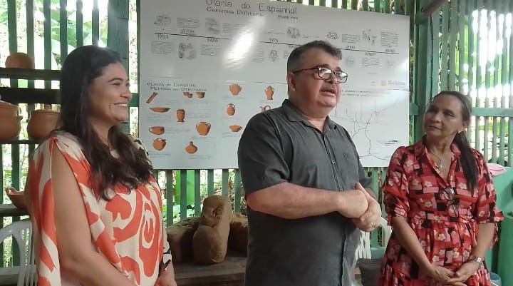 O proprietário da olaria, mestre Ciro Croelhas, destacou a parceria da Prefeitura em levar o formato do Ecomuseu para o local.