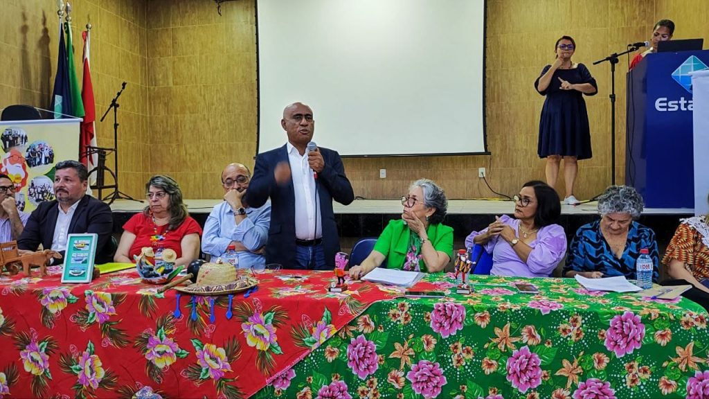 O vice-reitor da UFPA, Gilmar Pereira, destacou que o projeto Esperançar é um projeto de construção de uma nova sociedade.