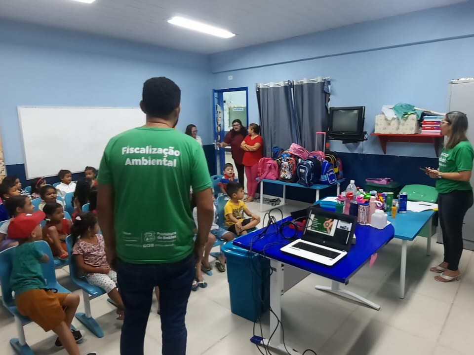 O projeto Belém Sustentável, Cidade Educada, promove educação ambiental em 50 escolas públicas da capital paraense