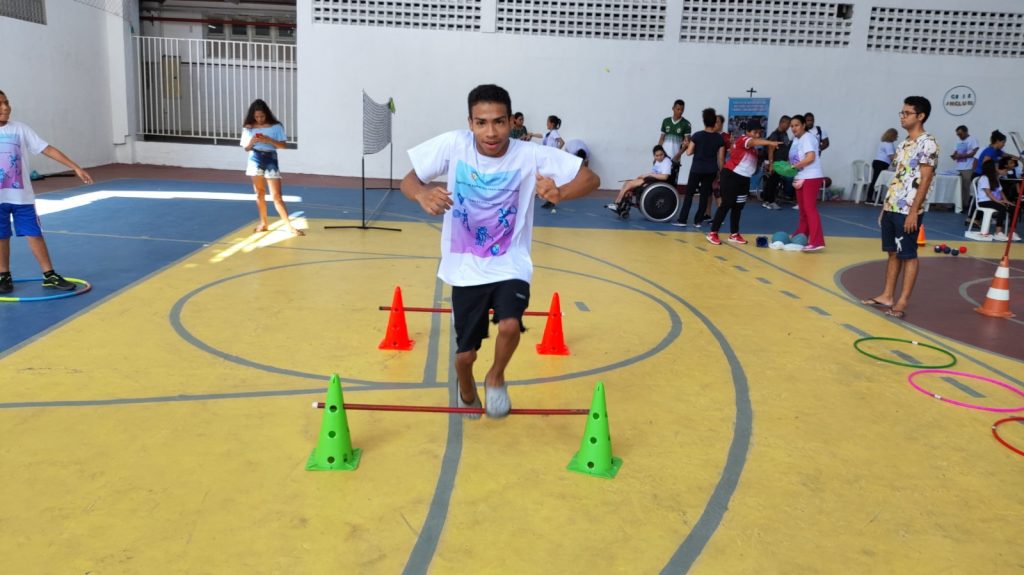 Uma das intenções do Circuito foi mostrar que a sociedade que as pessoas com deficiência têm direito de praticar esporte