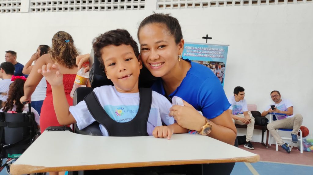 Edivânia Pena, mãe do atleta Pedro Henrique: esporte é um direito