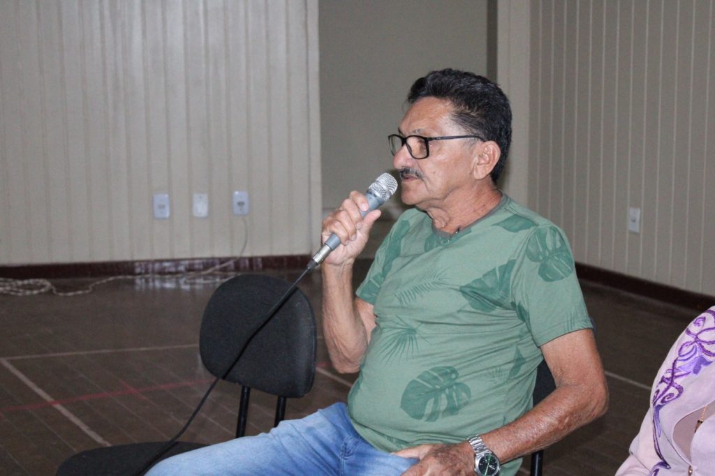 O representante do Conselho de Representantes da Ilha de Caratateua (Consilhas), Raimundo Vasconcelos: "Só temos a agradecer"