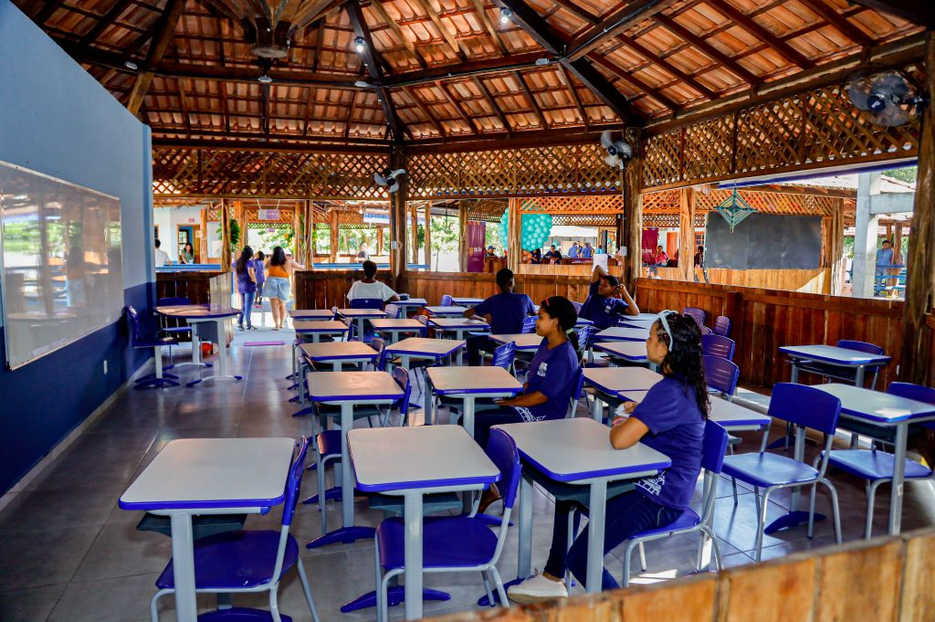 Agora a EMEC São José passa a ter cinco salas de aula, uma delas destinada ao Atendimento Educacional Especializado (AEE)