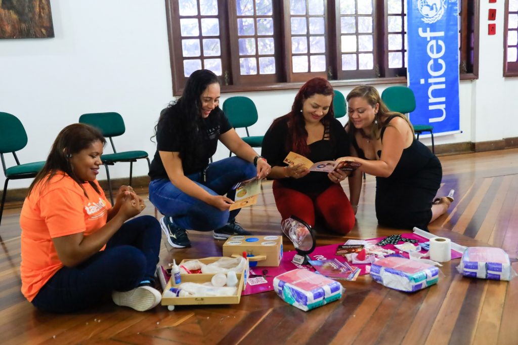 Em parceria com Unicef, Prefeitura de Belém já realizou outras ações voltadas à dignidade menstrual em escolas e bairros da cidade