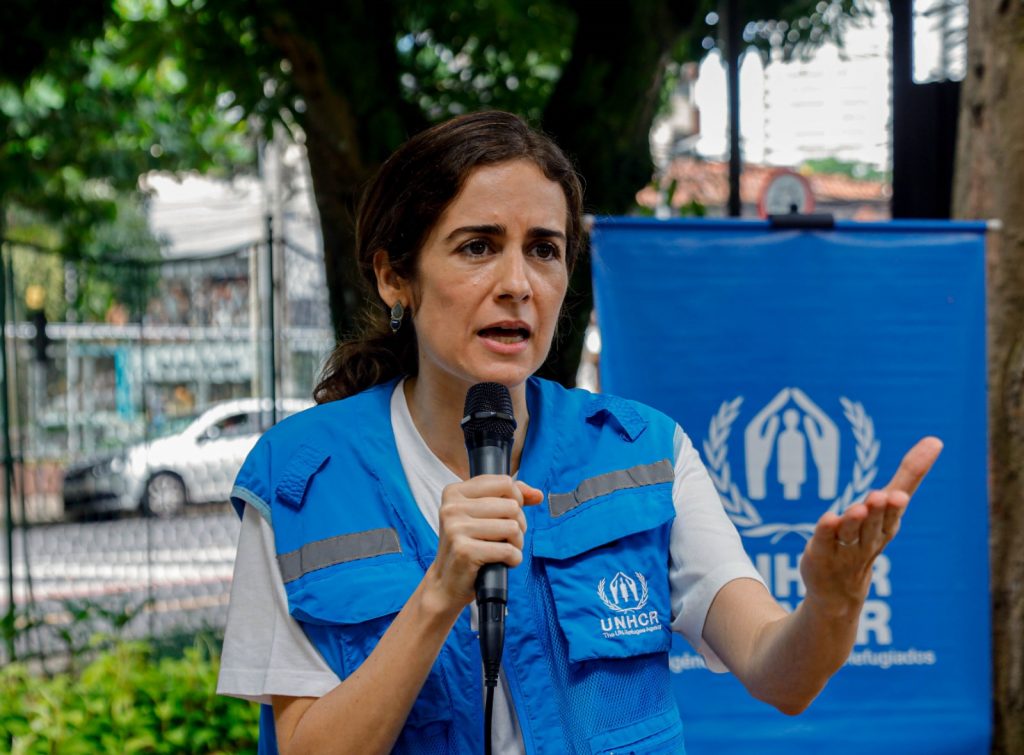 Janaína Galvão, da Agência da Onu para Refugiados, ficou satisfeita porque a celebração é liderada pela Prefeitura de Belém, com o apoio de organizações internacionais, de pessoas refugiadas e da sociedade civil.
