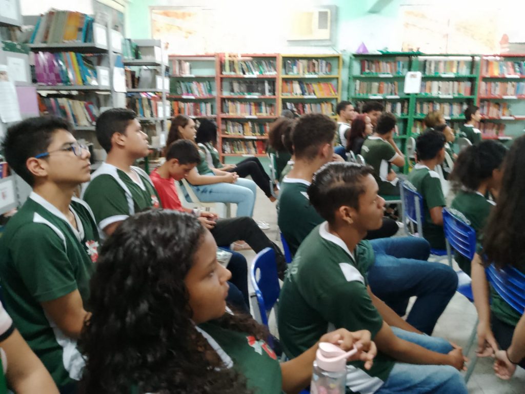 Os estudantes ficaram surpresos com as informações e sobre o quanto cada um é importante para o entorno de onde vive