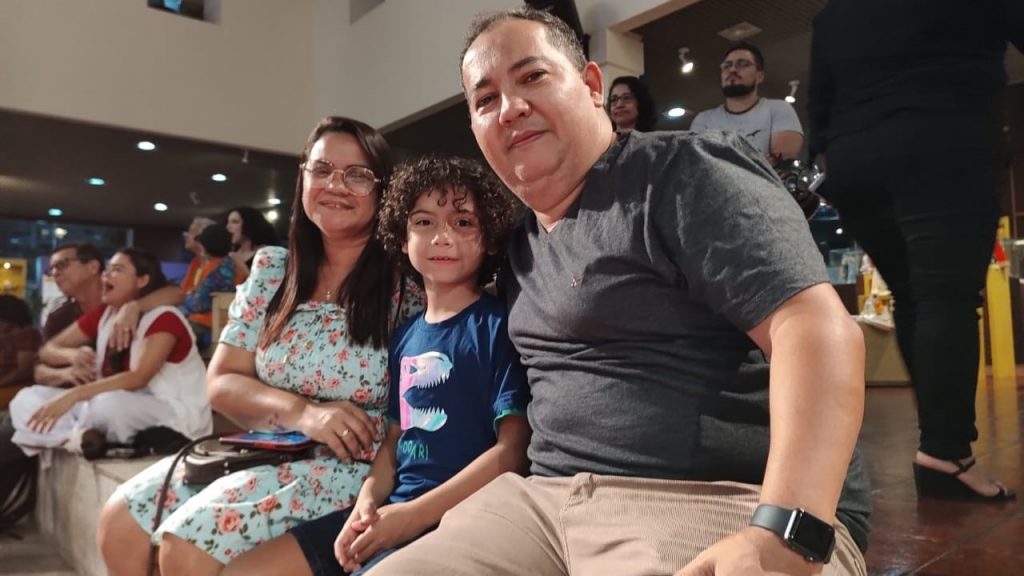 Lidiane Rodrigues, 43 anos que estava acompanhado do marido e filho elogiou o incentivo a cultura nas escolas municiopais