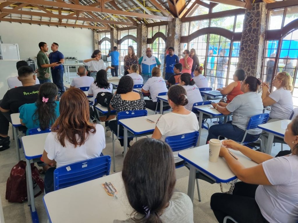 43 alunos do curso de tecnólogo em Gastronomia estão no 3º semestre. As aulas começaram em março de 2022
