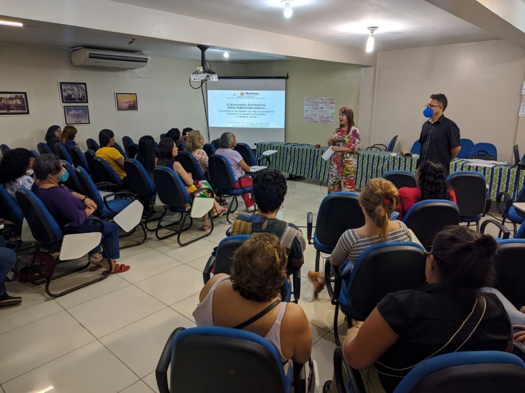Em 2023, foram efetivados cursos para as diversas categorias da área da educação,