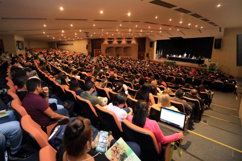 A 7ª Conferência Municipal de Educação, iniciada nesta segunda-feira, 13, é realizada pela Prefeitura de Belém