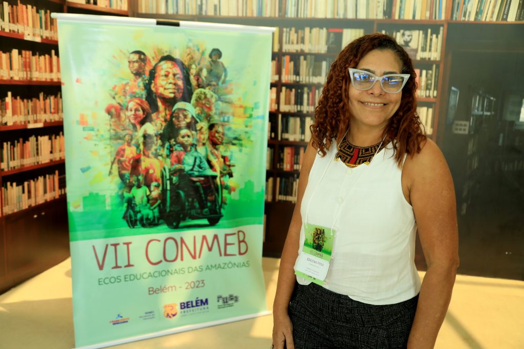 A professora Edilena Pena, reforçou a importância de construir uma educação que inclua e alcance a to