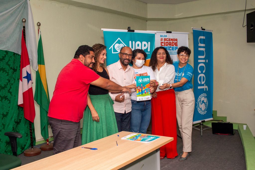 Representantes das áreas de saúde, educação e assistência social aderem ao novo ciclo UAPI, realizado pela prefeitura de Belém em parceria com o Unicef