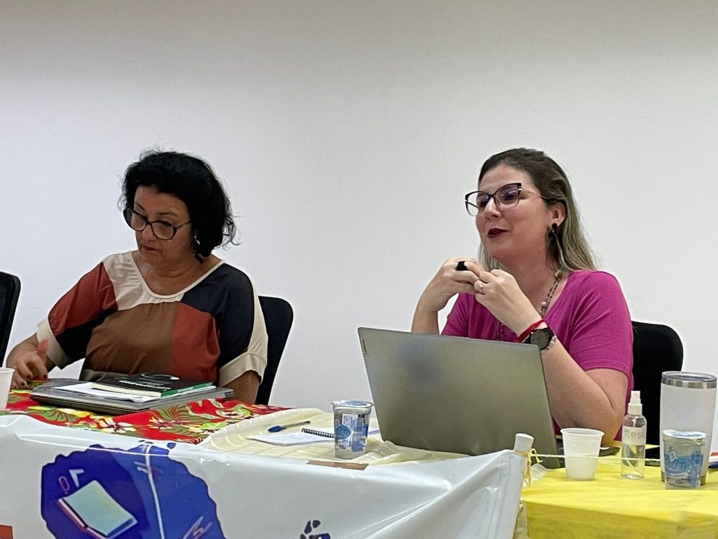 Diretora de Educação da Semec, Jaqueline Rodrigues, destaca a atuação da Guarda Municipal na promoção de um ambiente seguro nas escolas
