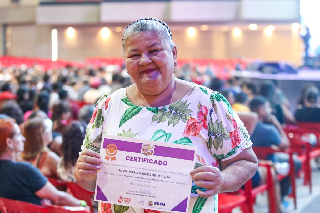 Sílvia Maria diz que o curso mudou sua vida
